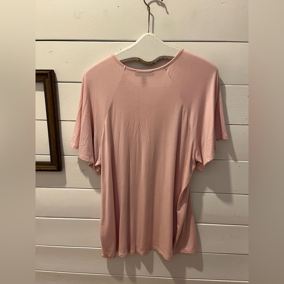 Chic Soft Pink Smocked Blouse – Love & Legend (Size X - Picture 7 of 8